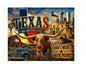 MS651 Vintage Style Metal Sign Texas