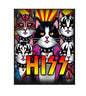 MS233 Vintage Style Metal Sign Funny Cats