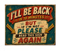 MS800 Vintage Style Metal Sign Funny Store Sign