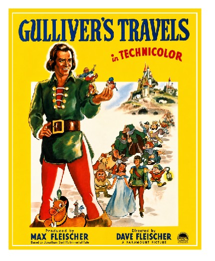 Vintage Style Metal Sign Gulliver's Travels MS947