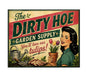 MS406 Vintage Style Metal Sign Garden Supply Funny Sign