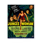 Vintage Style Metal Sign Horror Film Jungle Woman MS917