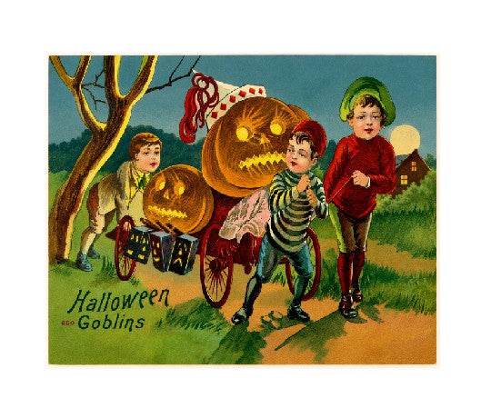 MS770 Vintage Style Metal Sign Halloween