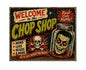 MS784 Vintage Style Metal Sign Halloween