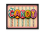 MS460 Vintage Style Metal Sign Candy