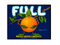 MS104  Crate Label Vintage Style Sign Metal Wall Deco Oranges Full