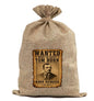 BUR79 Burlap Bag Vintage Style Bag Wanted Tom Horn