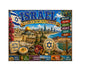 MS739 Vintage Style Metal Sign Israel