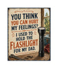 MS794 Vintage Style Metal Sign Funny Dad Sign