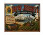 MS632 Vintage Style Metal Sign New Jersey