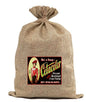 BUR59 Burlap Bag Vintage Style Bag Soap Clothes