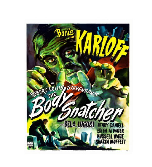 Vintage Style Metal Sign Horror Film The Body Snatcher MS890