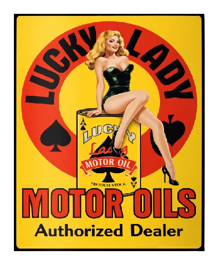Vintage Style Metal Sign Vintage Automotive Motor Oil MS969