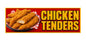 SS27 Metal Sign Chicken Tenders