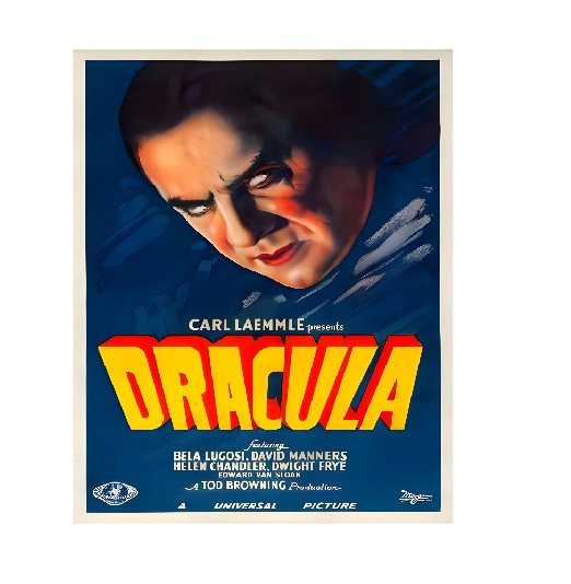 Vintage Style Metal Sign Horror Film Dracula MS886