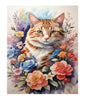 MS262 Metal Sign Wall Art Cat