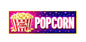 SS28 Metal Sign Popcorn
