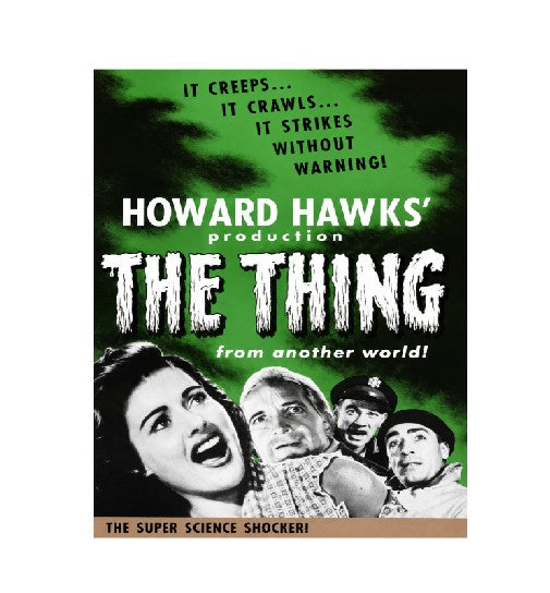 Vintage Style Metal Sign Horror Film The Thing MS881