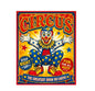 MS446 Vintage Style Metal Sign Circus