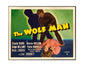 MS285 Vintage Movie Metal Sign The Wolfman