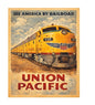 MS303 Vintage Style Metal Sign Railroad Union Pacific