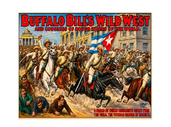 MS172 Crate Label Vintage Style Sign Metal Wall Deco Buffalo Bill