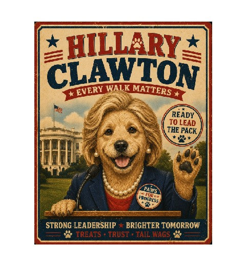 MS558 Vintage Style Metal Sign Funny Dog Sign
