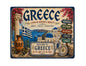 MS679 Vintage Style Metal Sign Greece