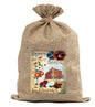 BUR1012 Burlap Bag Vintage Style Bag Garden Seeds Bruce's BUR102