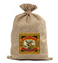 BUR72 Burlap Bag Vintage Style Bag Sportsman Powder