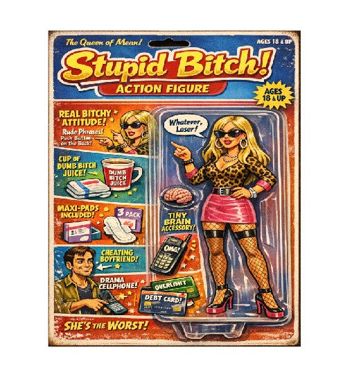 MS362 Retro Style Funny Metal Sign The Queen of Mean