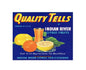 MS822 Vintage Style Metal Sign Florida Citrus Fruit