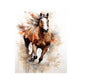 MS270    Metal Sign Wall Art Horse