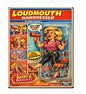 MS350 Retro Style Funny Metal Sign The Loudmouth Hairdresser