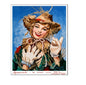 MS582 Vintage Style Metal Sign Scarecrow