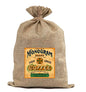 BUR47 Burlap Bag Vintage Style Bag Coffee Monogram Brand
