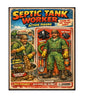 MS354 Retro Style Funny Metal Sign The Septic Tank Worker