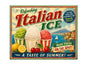 MS701 Vintage Style Metal Sign Italian Ice