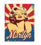 MS235 Vintage Style Metal Sign Marilyn