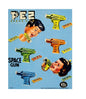 MS394 Vintage Style Metal Sign Candy Dispenser Space Gun