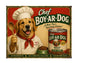 MS555 Vintage Style Metal Sign Funny Dog Sign
