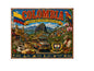 MS719 Vintage Style Metal Sign Colombia