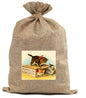 BUR67 Burlap Bag Vintage Style Bag Soap Wonderful