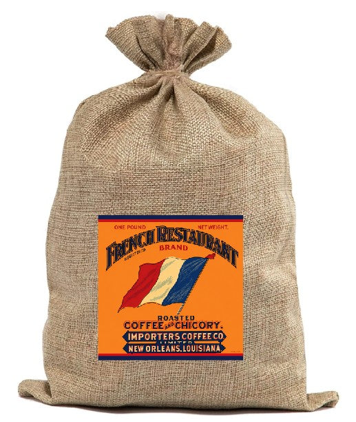 BUR56 Burlap Bag Vintage Style Bag Native American BUR56
