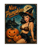 MS667 Vintage Style Metal Sign Halloween