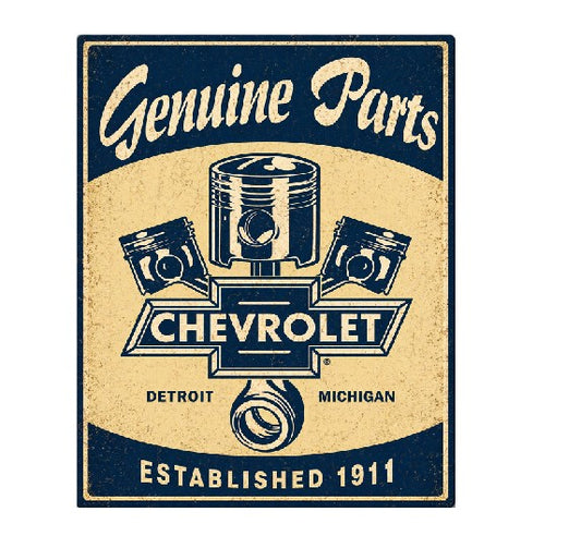MS311 Vintage Style Metal Sign Chevrolet