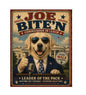 MS535 Vintage Style Metal Sign Funny Dog Sign