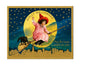MS605 Vintage Style Metal Sign Happy Halloween