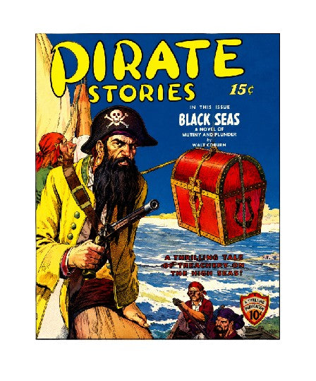 MS631 Vintage Style Metal Sign Pirate