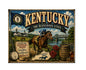 MS612 Vintage Style Metal Sign Kentucky